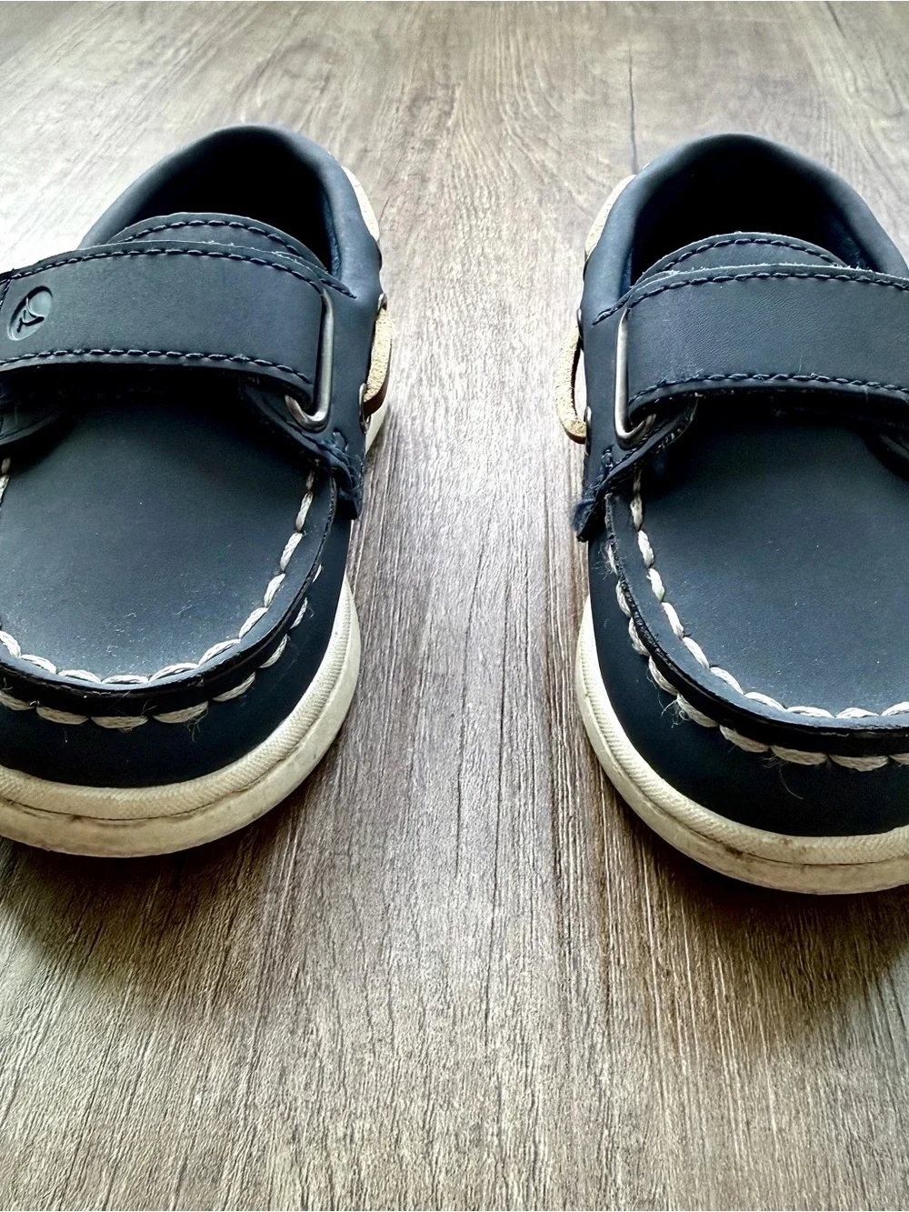 Sperry Authentic Original Boys Boat Shoes Navy 4M YBDB41625